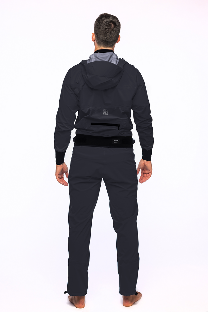 Fjord black edition SUP drysuit back